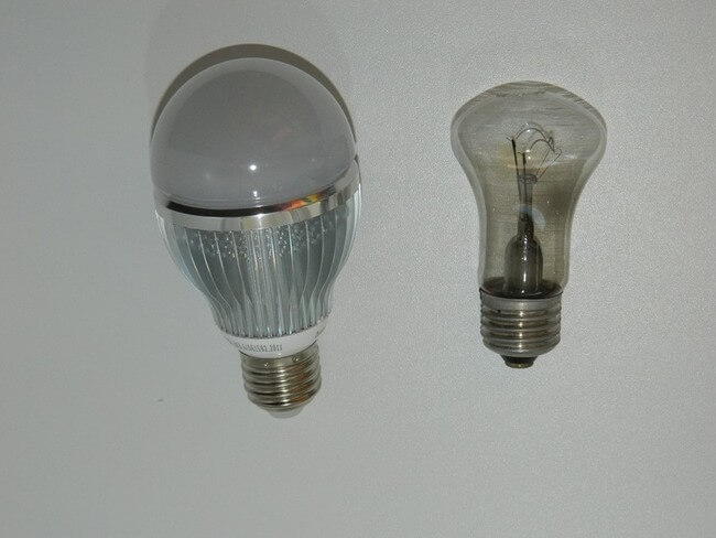 Light bulb comparison