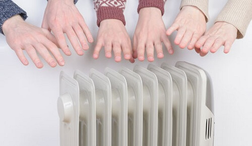 The use of oil heaters