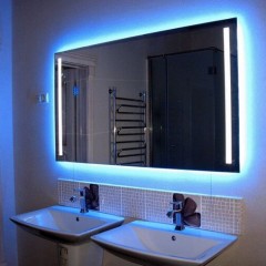 Изработка на LED огледални светлини в банята