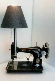 Second life of an old sewing machine