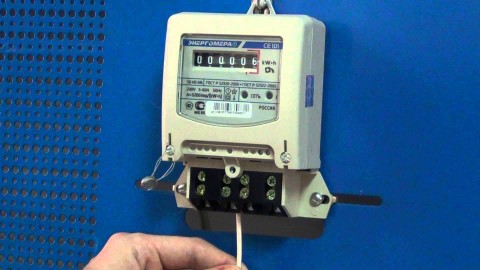 How to install an electricity meter - step by step instructions