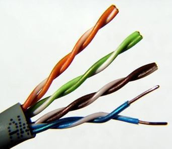 Маркиране на проводниците на мрежовия кабел