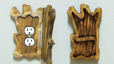 Interesting ideas for masking outlets in the apartment