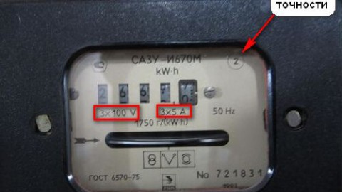 Как да дешифрираме маркировката на електромера?