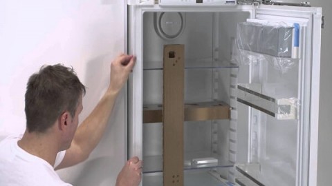 Правила за инсталиране на вграден хладилник в кухнята