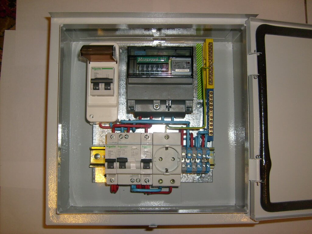 Apartment electrical panel
